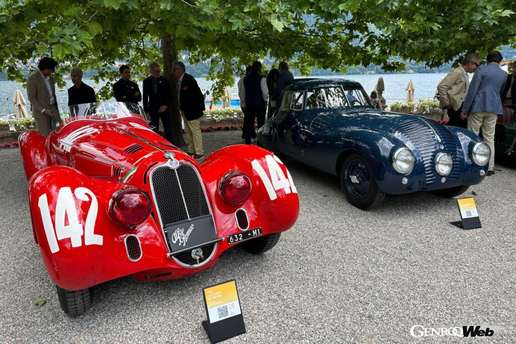 戦前の「アルファロメオ 8C 2900」。