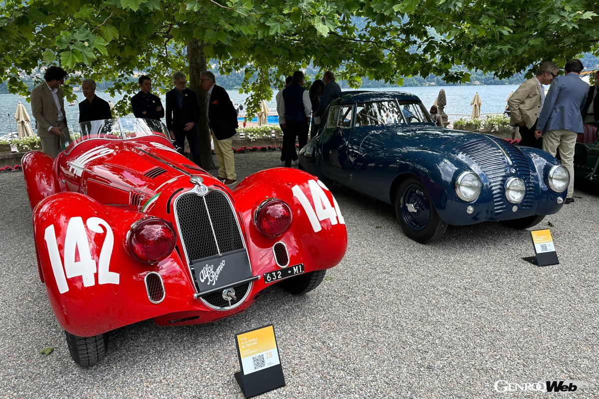 戦前の「アルファロメオ 8C 2900」。