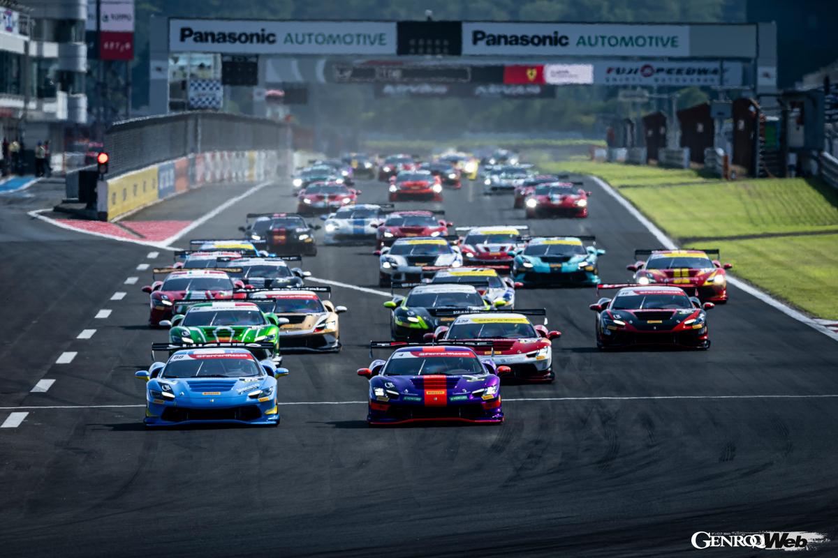 フェラーリ・チャレンジのラウンド3も開催された。