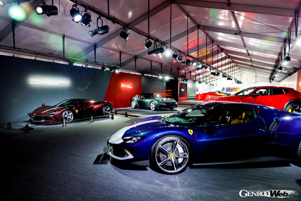 最新V12フラグシップの「12 チリンドリ」はもちろん「デイトナ SP3」も。