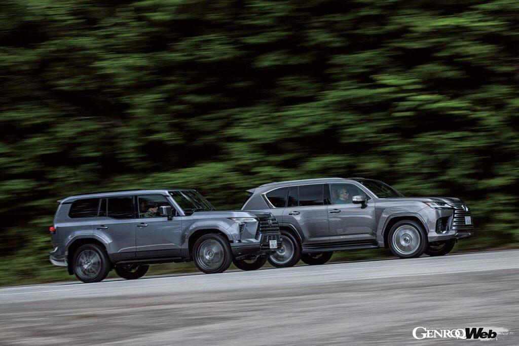 レクサスの新型プレミアムSUV、2モデルがほぼ時を同じくして発売された。LXはマイナーチェンジ版で、待望のハイブリッドが追加。もう1台は新型GXで、こちらは海外ではすでにおなじみだが日本導入は初となる。実は価格も意外に近い2台。果たして差異はどのあたりにあるのだろうか。