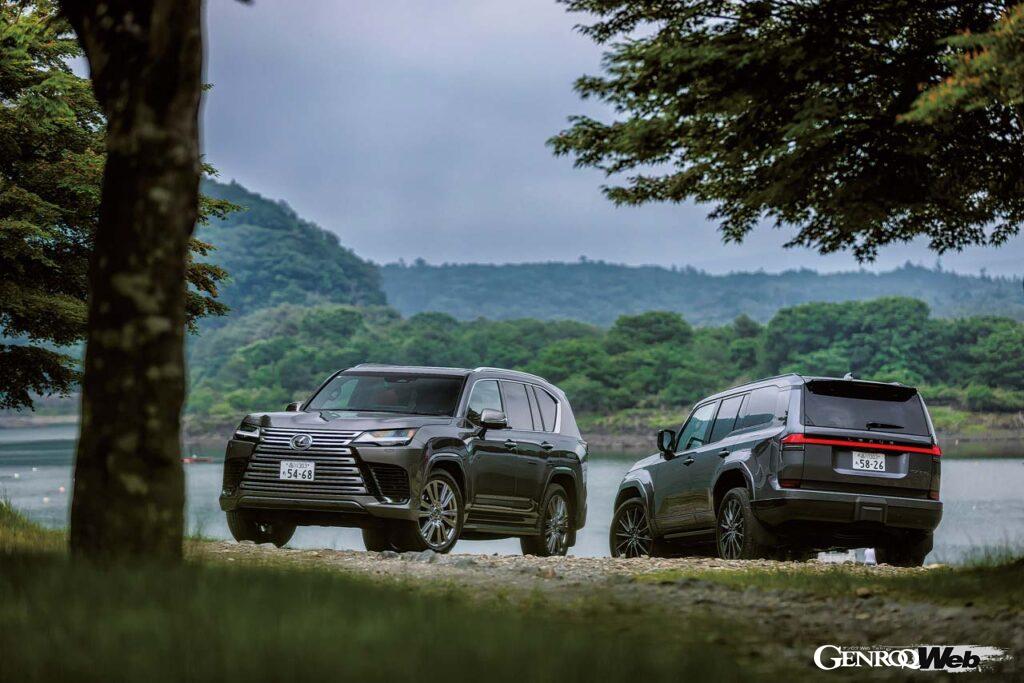 レクサスの新型プレミアムSUV、2モデルがほぼ時を同じくして発売された。LXはマイナーチェンジ版で、待望のハイブリッドが追加。もう1台は新型GXで、こちらは海外ではすでにおなじみだが日本導入は初となる。実は価格も意外に近い2台。果たして差異はどのあたりにあるのだろうか。