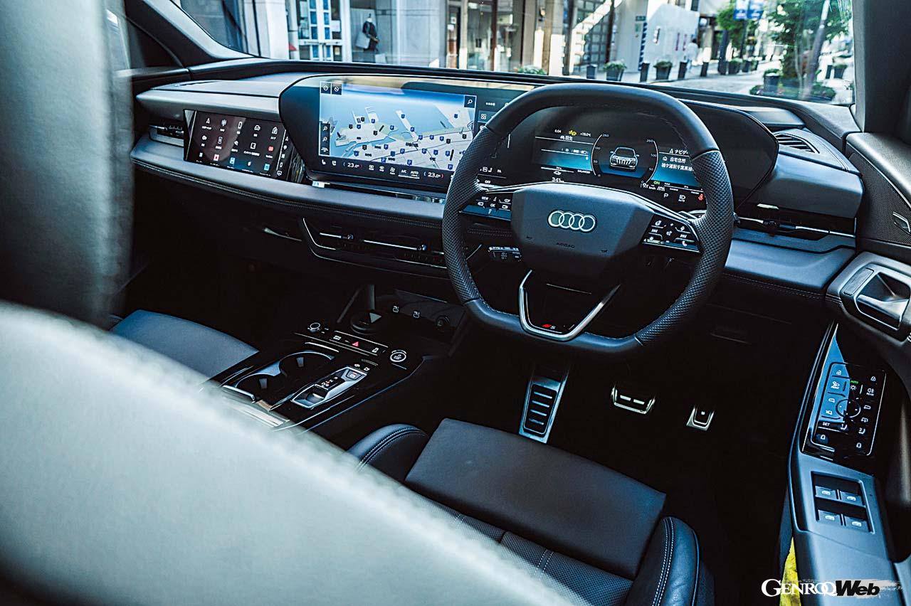 電子アーキテクチャーE3 1.2を採用したことで5台の高性能コンピューターがインフォテインメントや運転機能まで高度に車両を制御している。