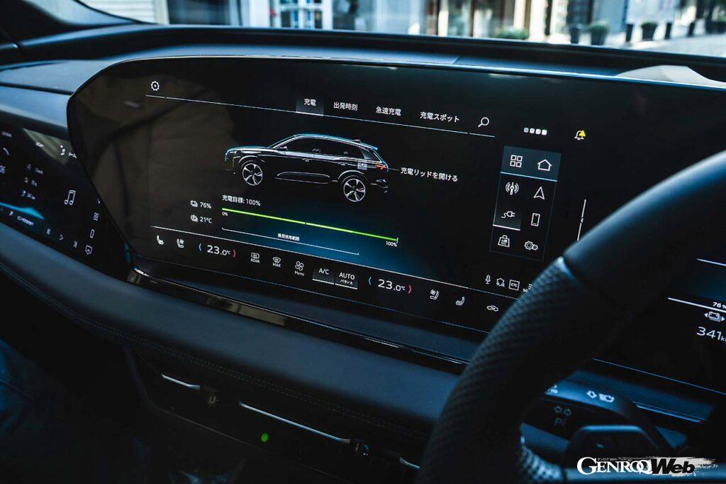 電子アーキテクチャーE3 1.2を採用したことで5台の高性能コンピューターがインフォテインメントや運転機能まで高度に車両を制御している。