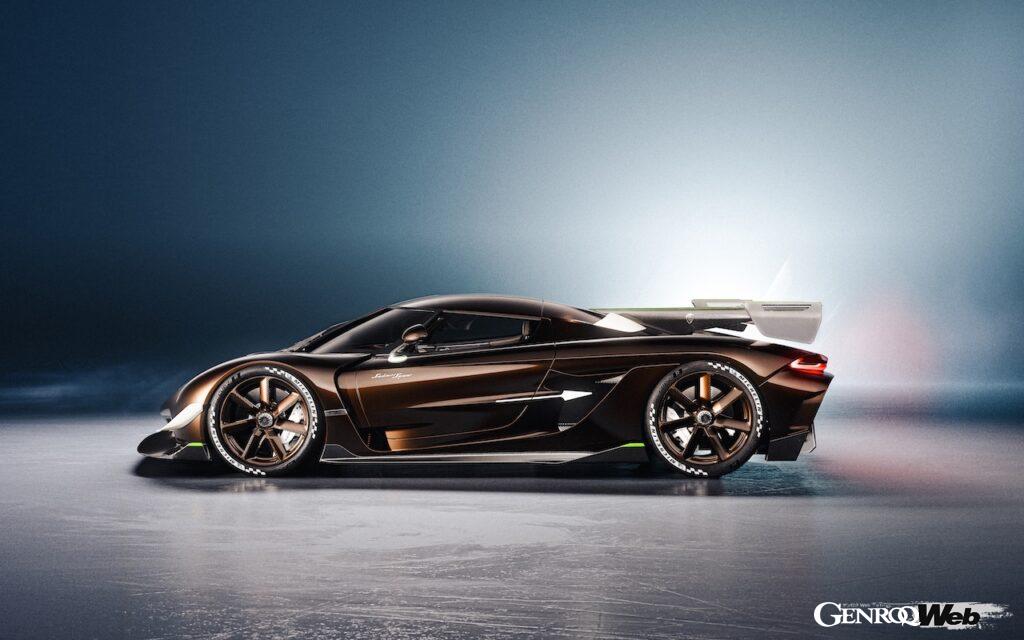 世界30台が限定販売される「ケーニグセグ サデアズ スピア」のエクステリア。