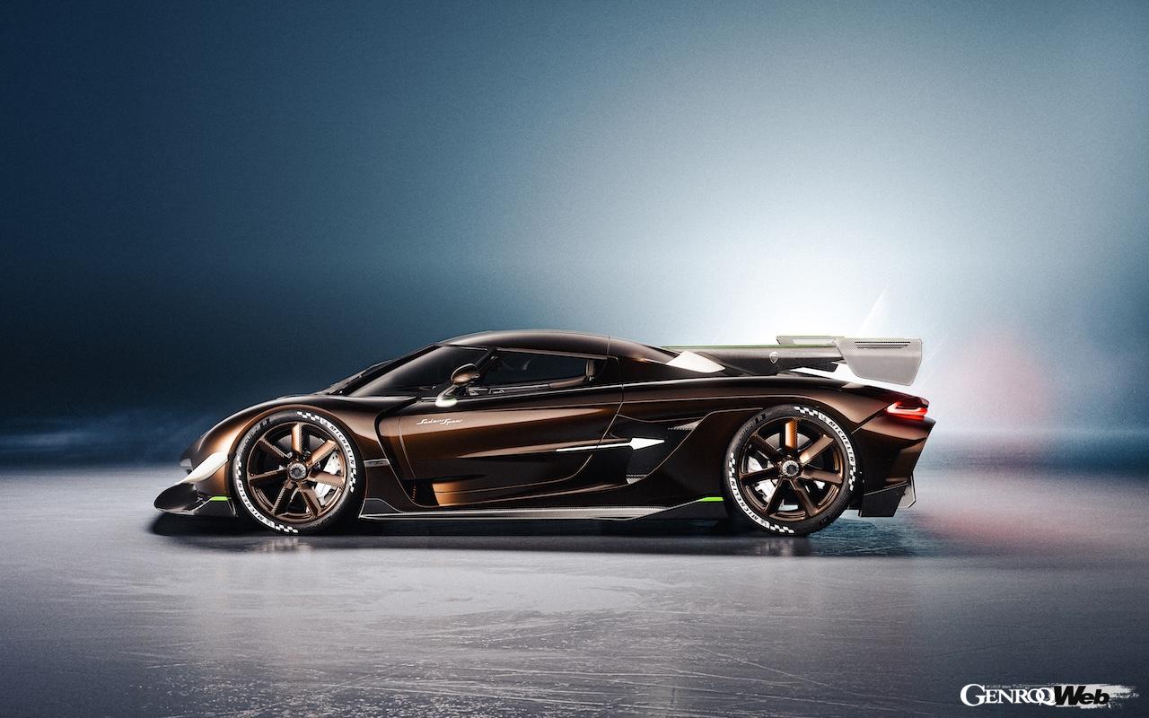 世界30台が限定販売される「ケーニグセグ サデアズ スピア」のエクステリア。