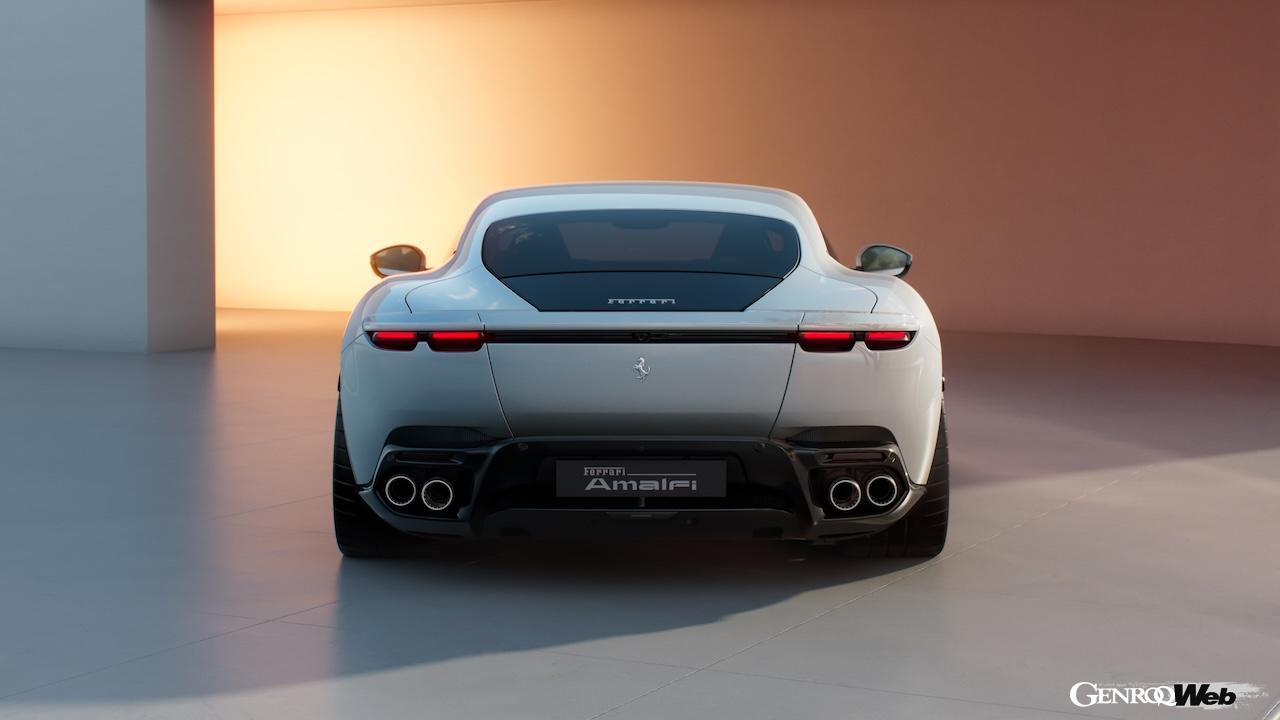 「フェラーリ アマルフィ」のエクステリア。