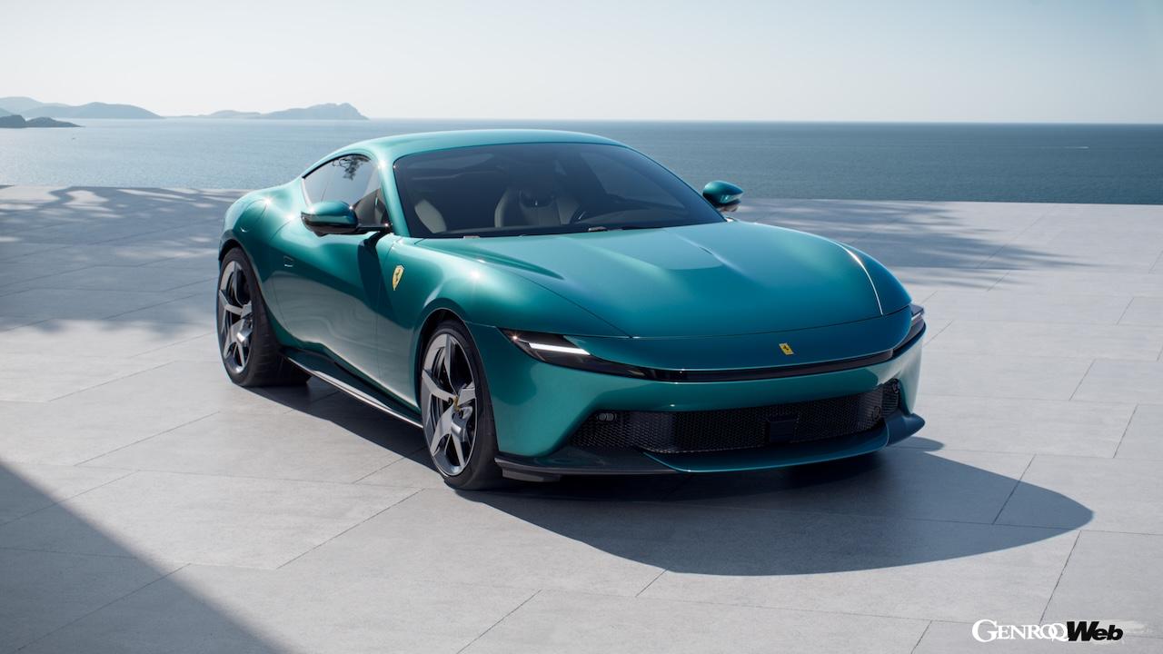 「フェラーリ アマルフィ」のエクステリア。