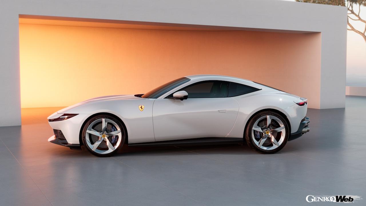 「フェラーリ アマルフィ」のエクステリア。