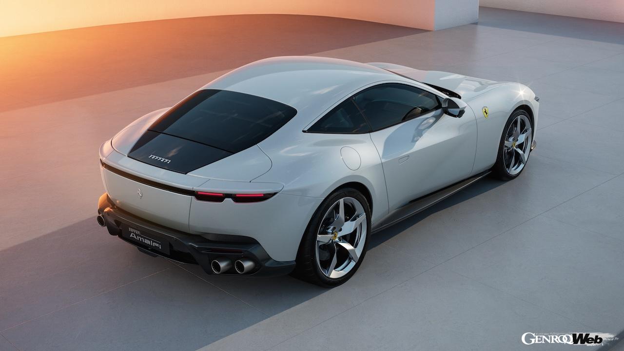 「フェラーリ アマルフィ」のエクステリア。