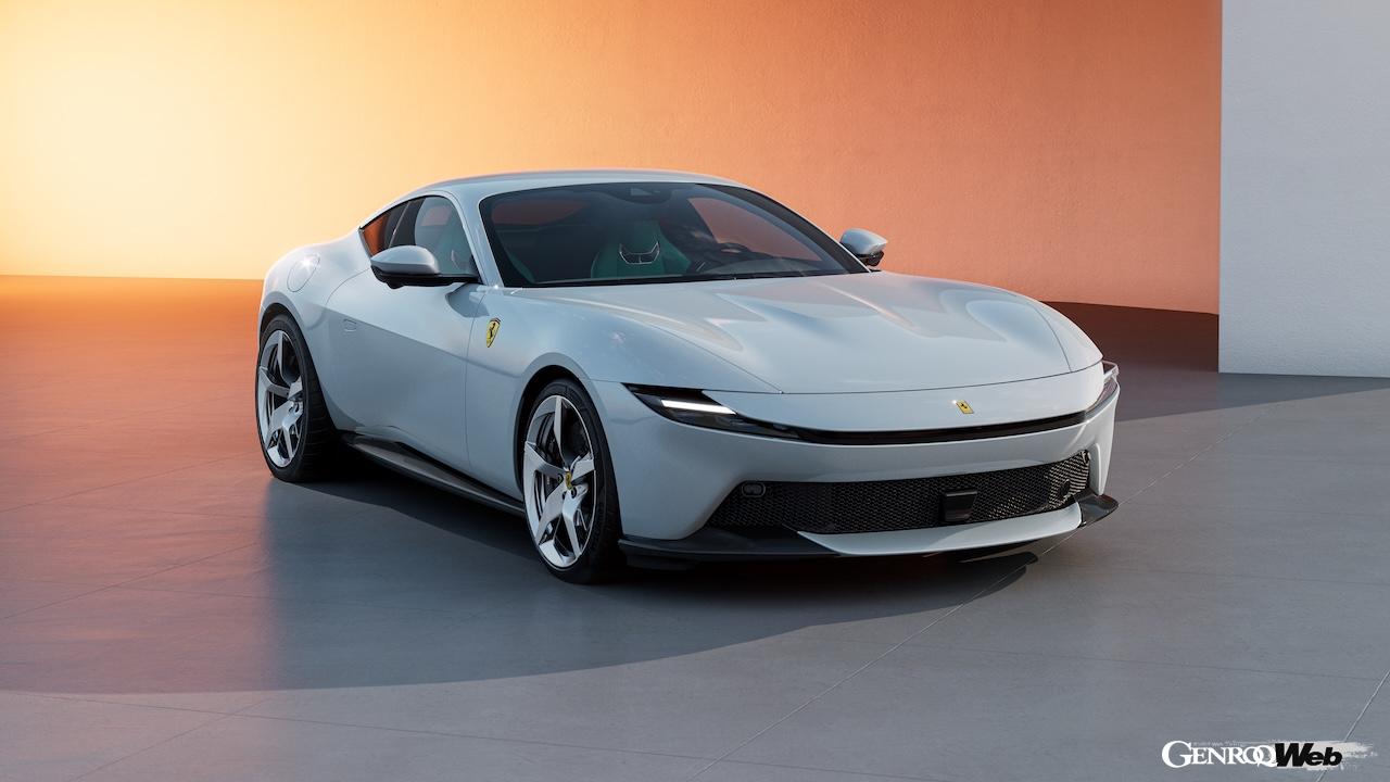 「フェラーリ アマルフィ」のエクステリア。