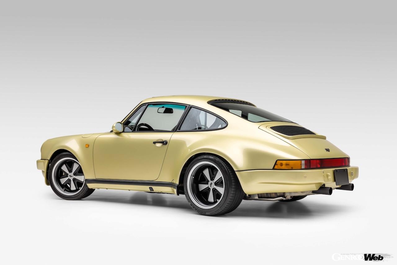 モントレー・ジェット・センター・オークションに出品される、1987年型「ルーフ カレラ 3.4 “ゴールドフィンガー”」。