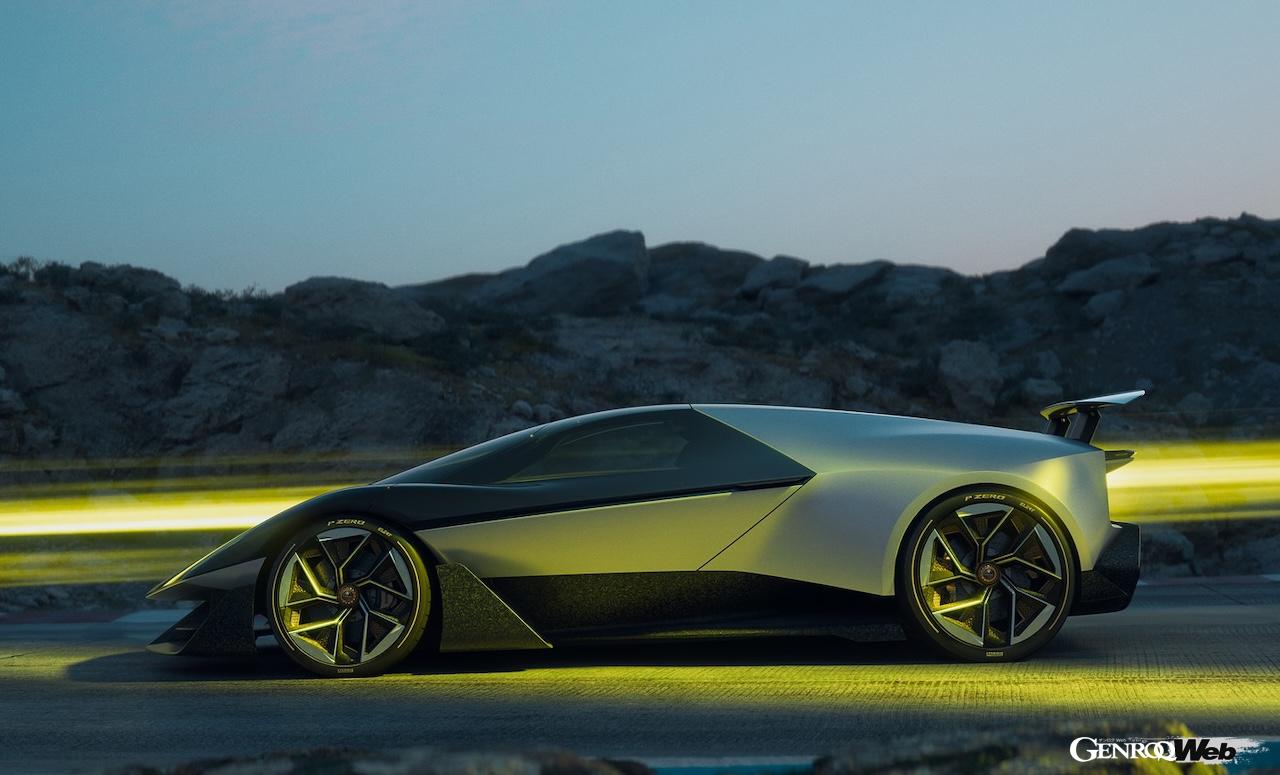 ロータスが、グッドウッドにおいて一般公開した「セオリー1」は、ロータスが考える未来のスーパースポーツを予告している。