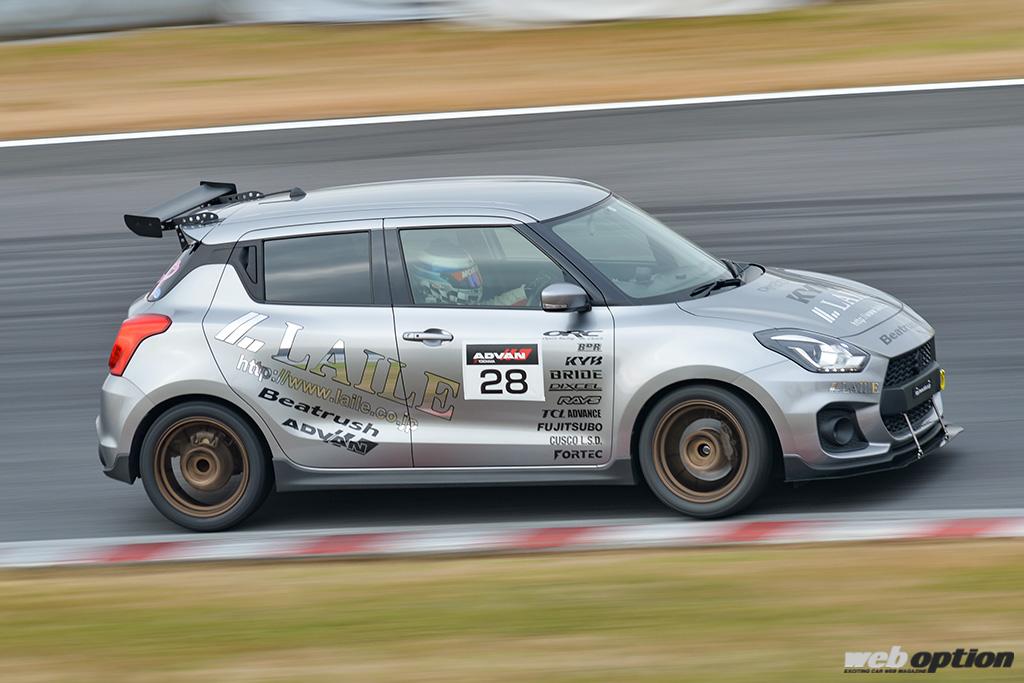 ラリー屋がユーザー目線でZC33Sスイスポをチューン！」ラジアル