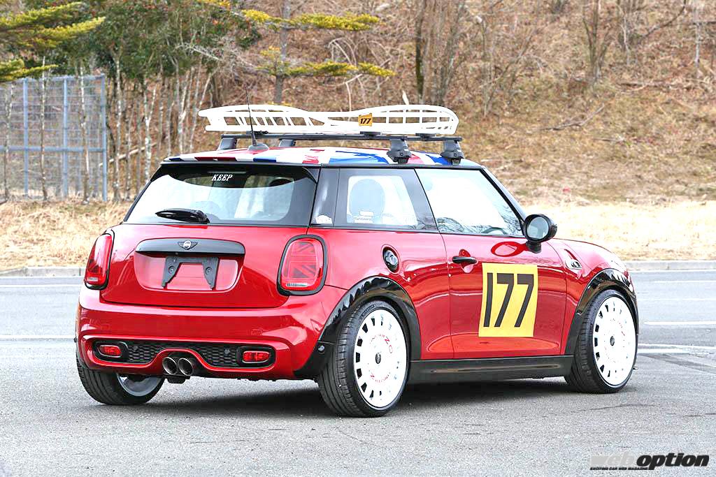 伝説のラリー・モンテカルロ仕様を現行ミニで表現！」ラッピングや