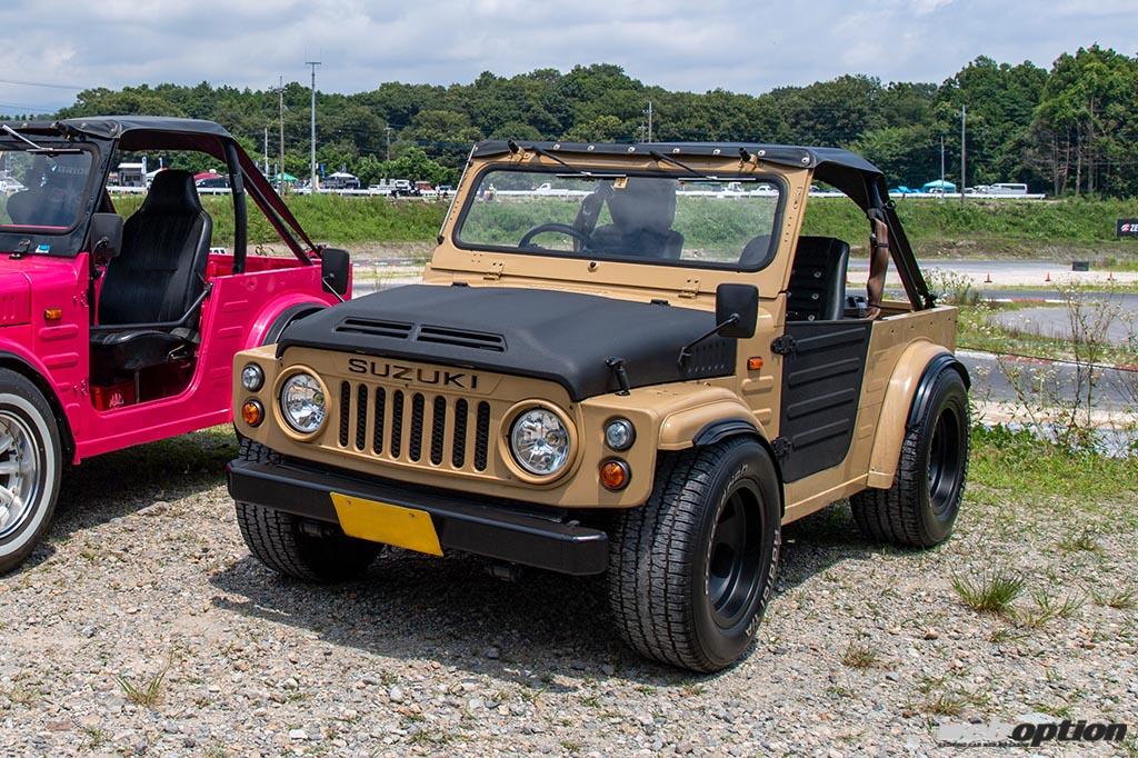 このジムニーはキュートすぎる！」異色のシャコタンスタイルで仕上げた