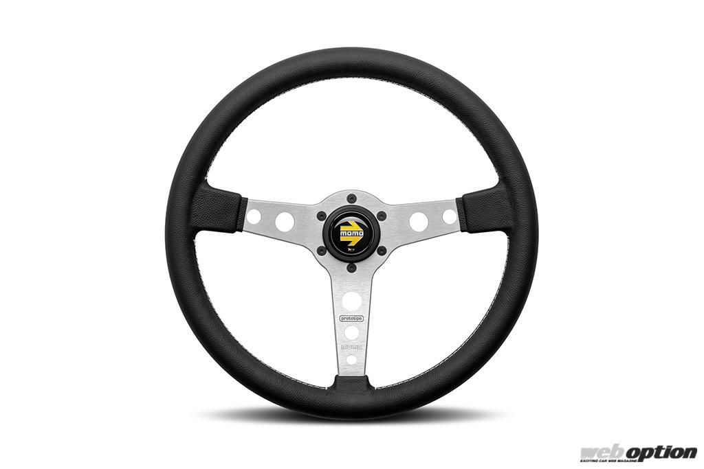 MOMOの人気ステアリング『プロトタイプ』に新展開！」待望の370φ