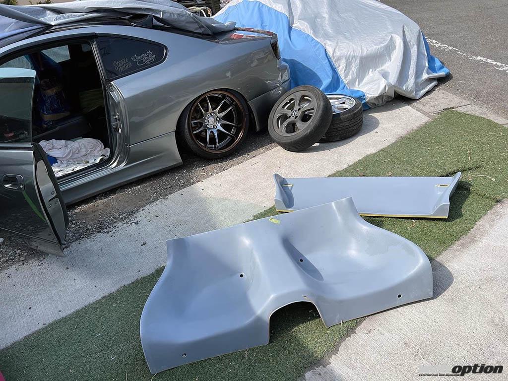 S15シルビアを美しく2シーター化できる!?」超スマートなリヤシートレス