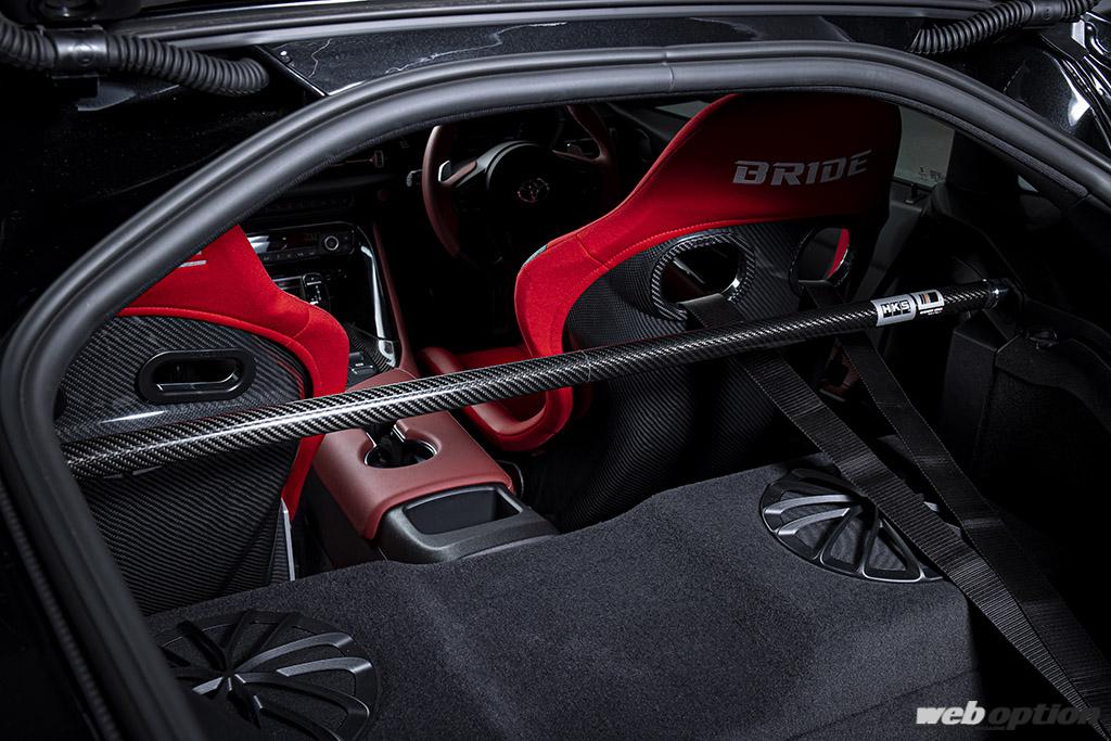 ゴルフシャフトメーカーとのコラボ!?」HKSがGRスープラ用カーボン製