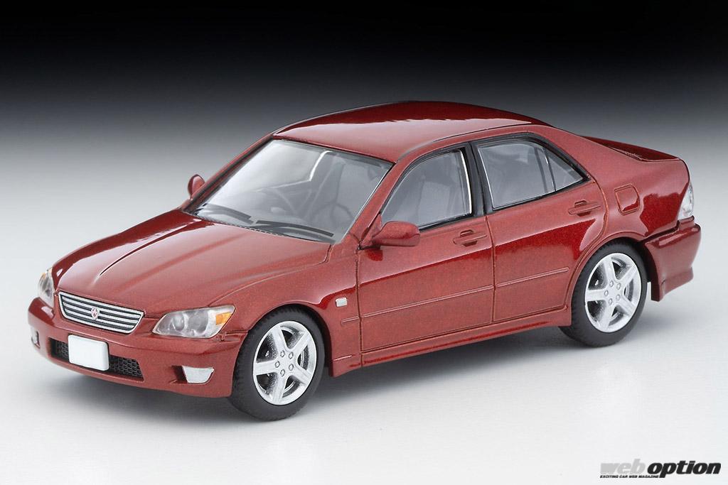 大人気のアルテッツァに2色の新カラー登場」トミーテックから