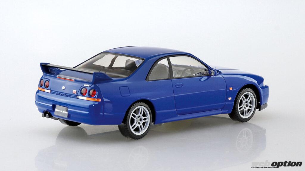 チャンピオンブルー＆ソニックシルバー追加！」アオシマのBCNR33