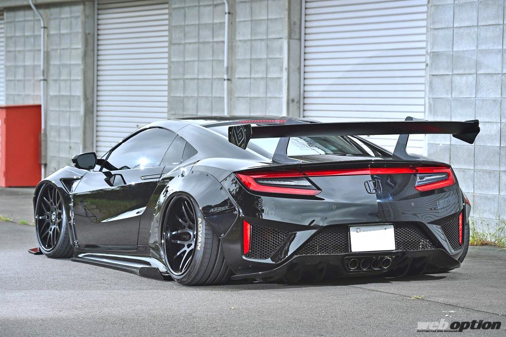 絶対に煽られない超絶ロー＆ワイドNSX！」漆黒のワークス