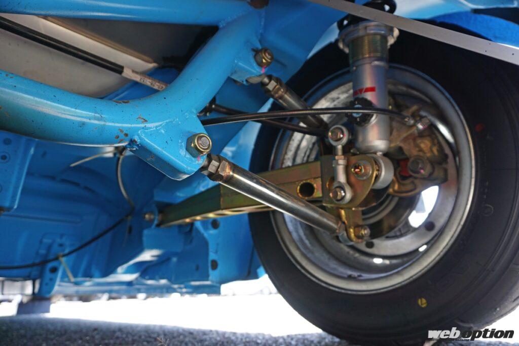 1830280 ミラバン L275V 左フロント足廻り　49，551㎞ 変態脚周り研究所・GWの宿題（ダイハツ ミラバン・L275⁄L285系）by 錆