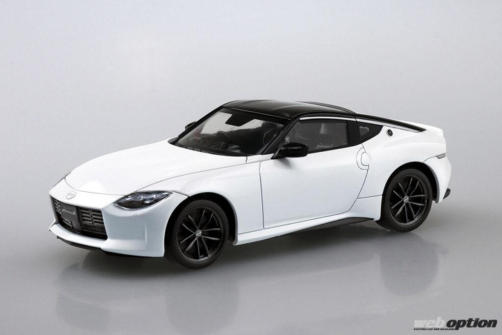 新たにボディカラー3色追加！」アオシマのRZ34スナップキットの