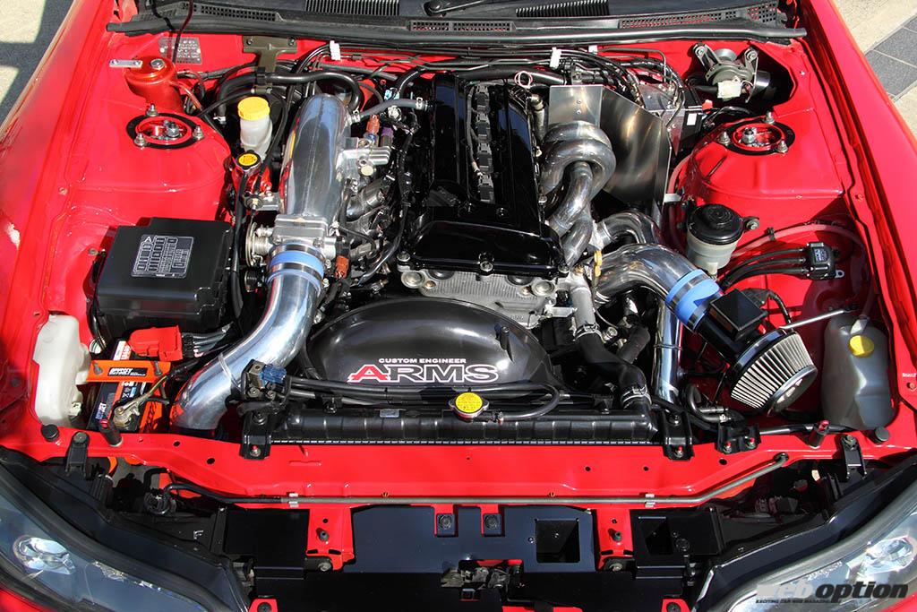 湧き上がる低中速トルクが自慢のS15シルビア」NAのような吹け上がりを