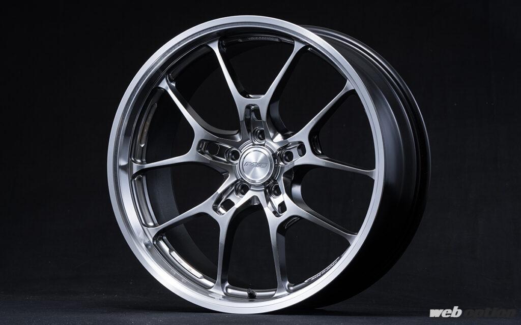 R AYS ボルクレーシングG025 18in2024年製 ミシュランタイヤ4本