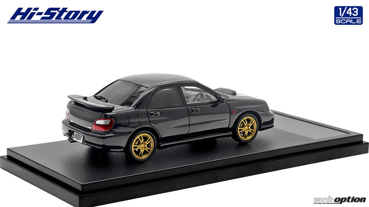 ハイストーリー 1/43 スバル インプレッサ WRX STi(GDB) 丸目 丸目インプレッサファンは見逃すな！GDB型WRX STIの1/43スケール