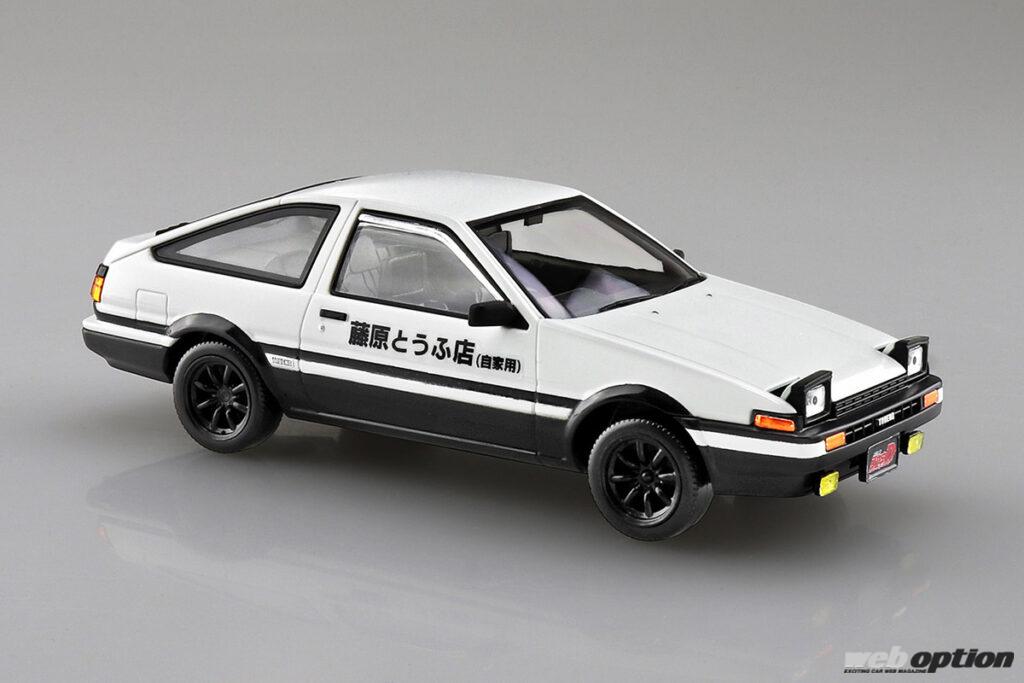 アオシマ『スナップキット』史上初のキャラモデル！」頭文字D仕様の