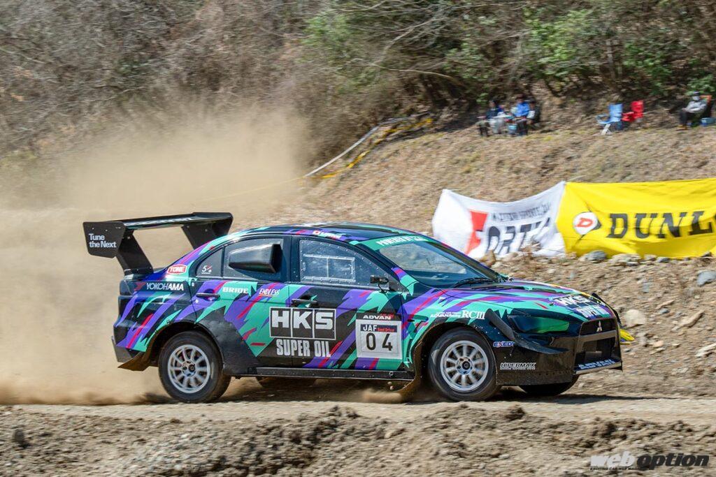 これがランエボXの究極形態だ！」全日本ダートトライアルを戦うHKS