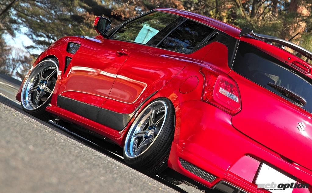 素のスイフトでこの迫力は反則だ！」スイスポ以上の存在感を放つボディ