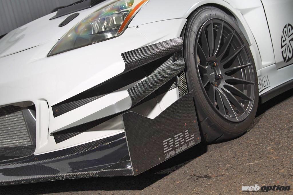 オーバー800馬力の流麗なZ33、現る」VQ35DE改ターボ仕様で830