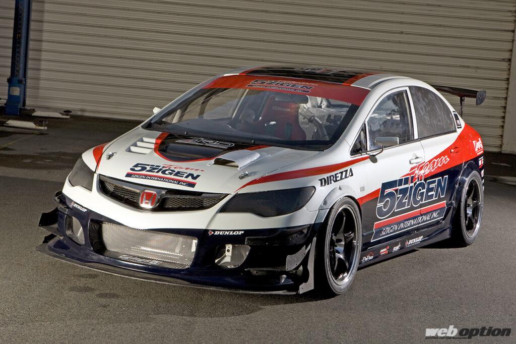 FD2型シビックタイプRにレース技術を投入！」500馬力のVTECターボ仕様