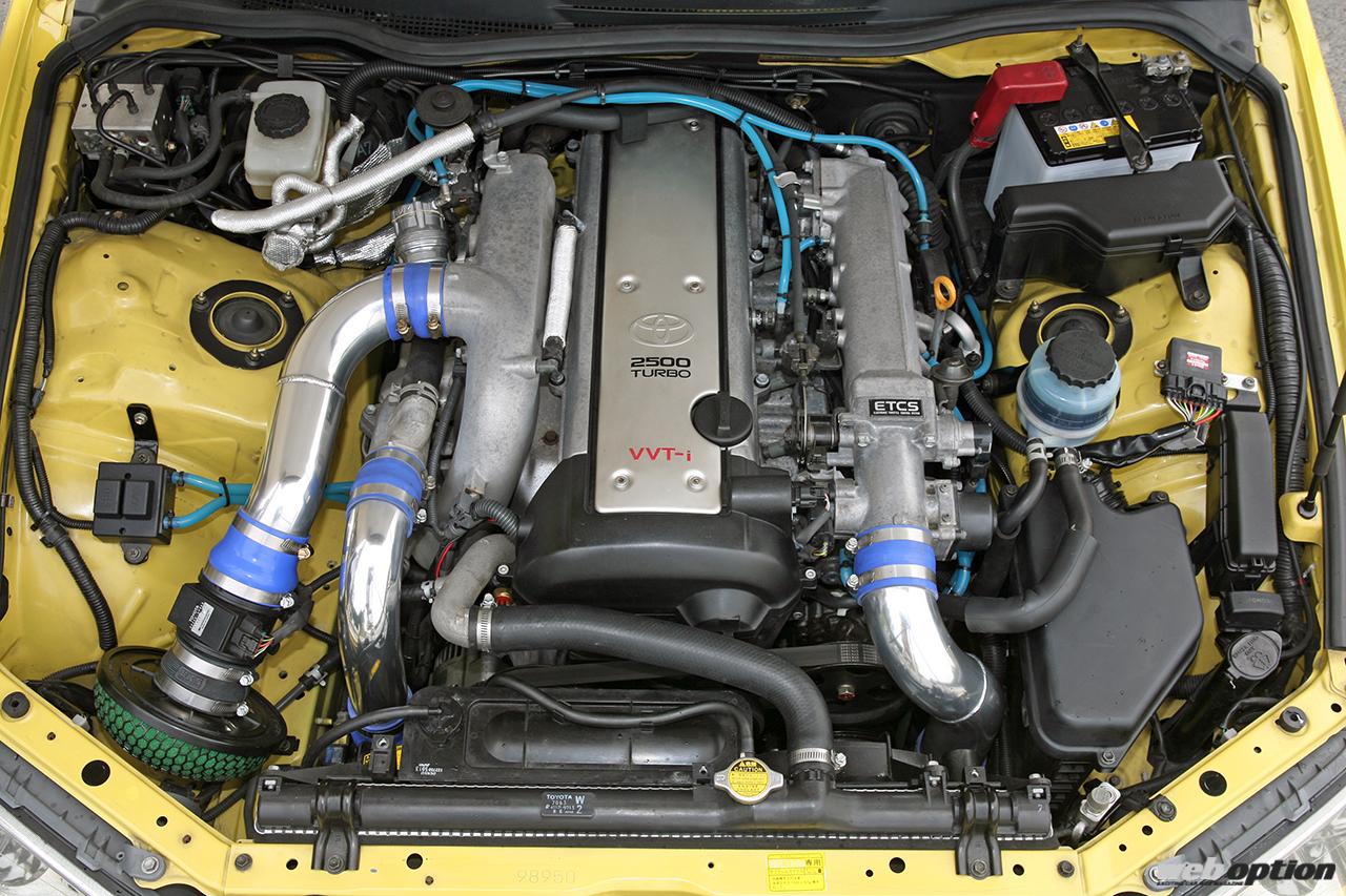 アルテッツァには1JZ-GTEエンジンがよく似合う！」コンパクトな4