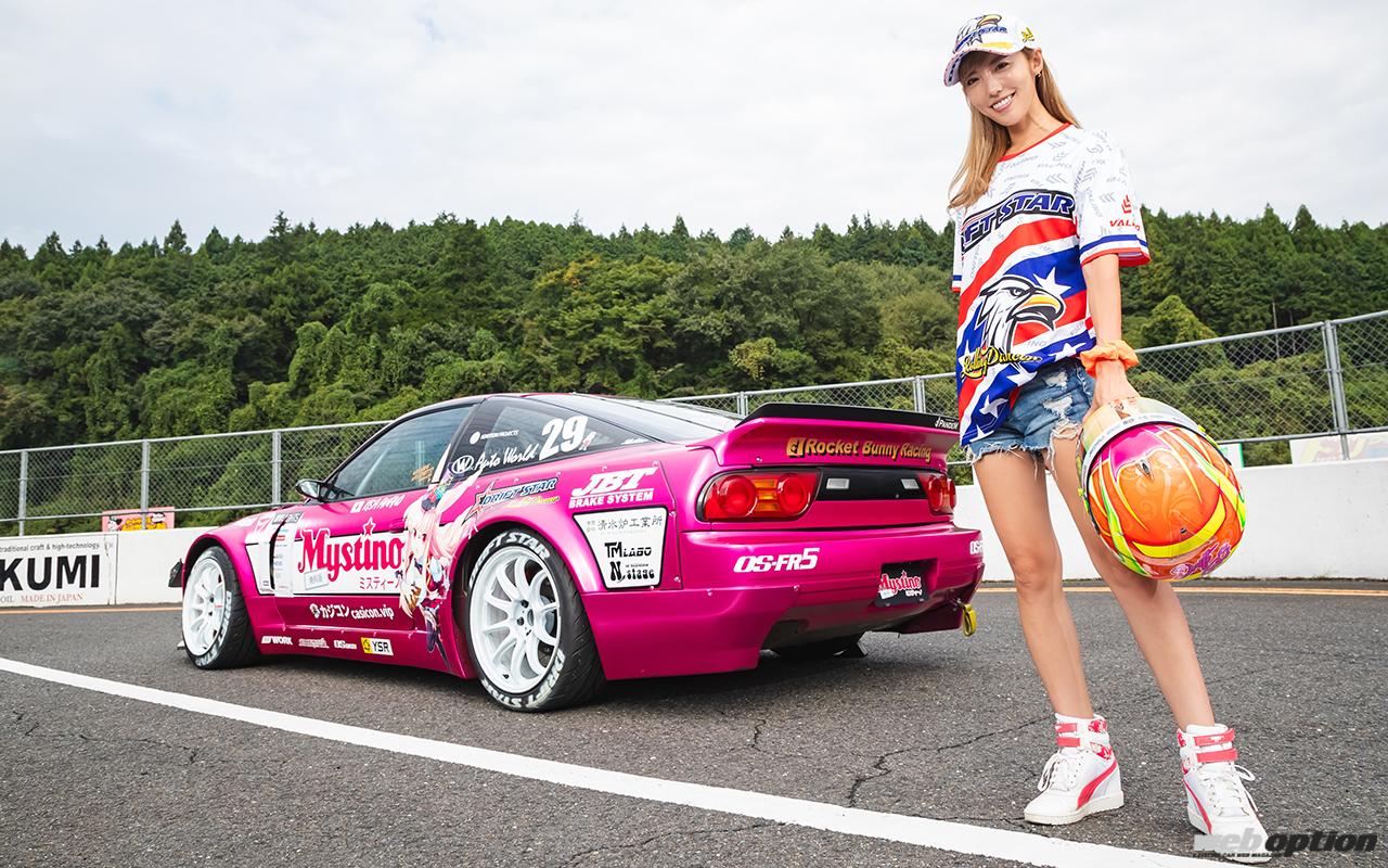 最強180SX列伝」競技ドリフト仕様として進化を続ける粟野如月