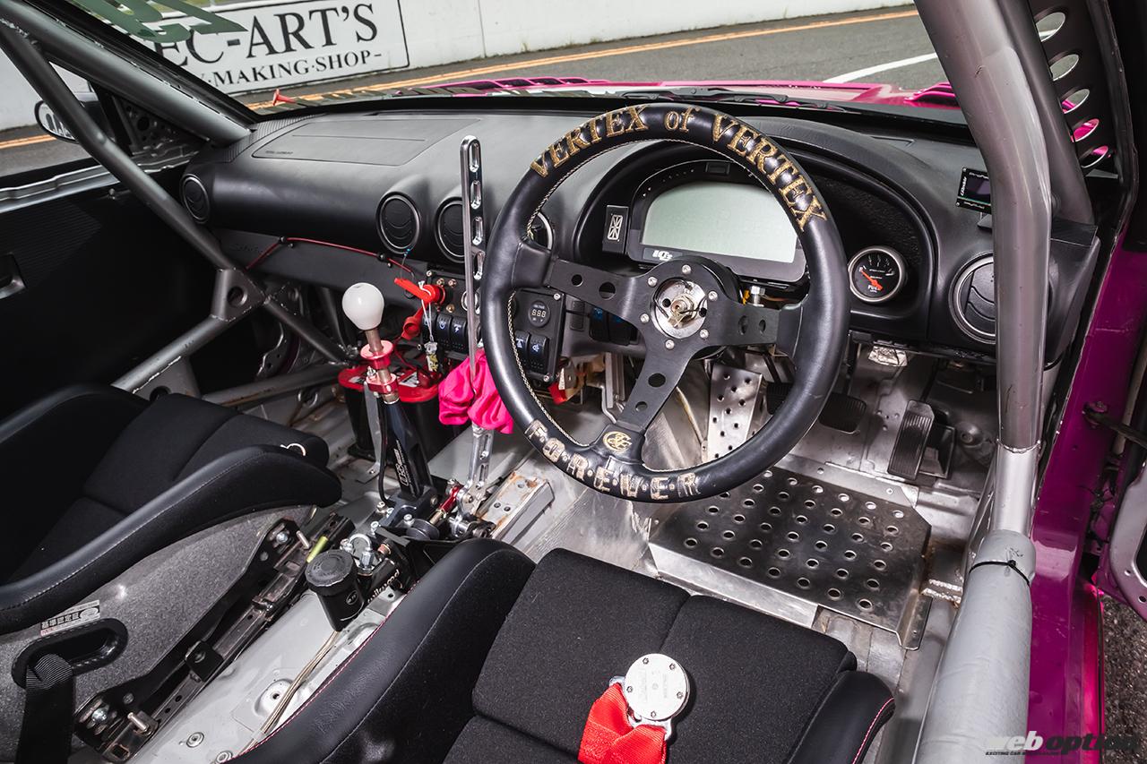 最強180SX列伝」競技ドリフト仕様として進化を続ける粟野如月