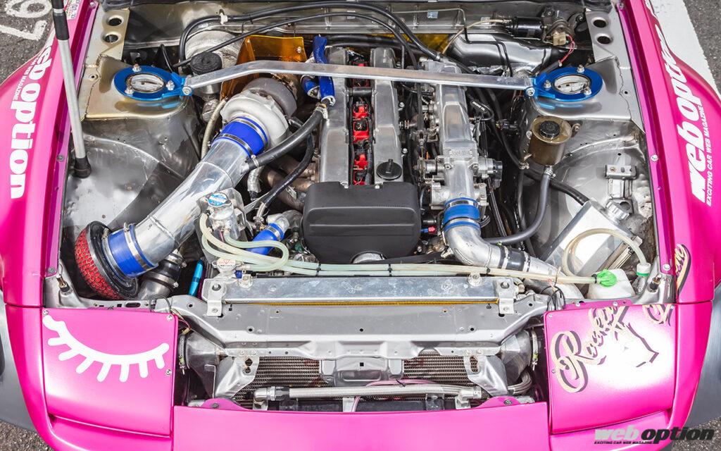 最強180SX列伝」競技ドリフト仕様として進化を続ける粟野如月