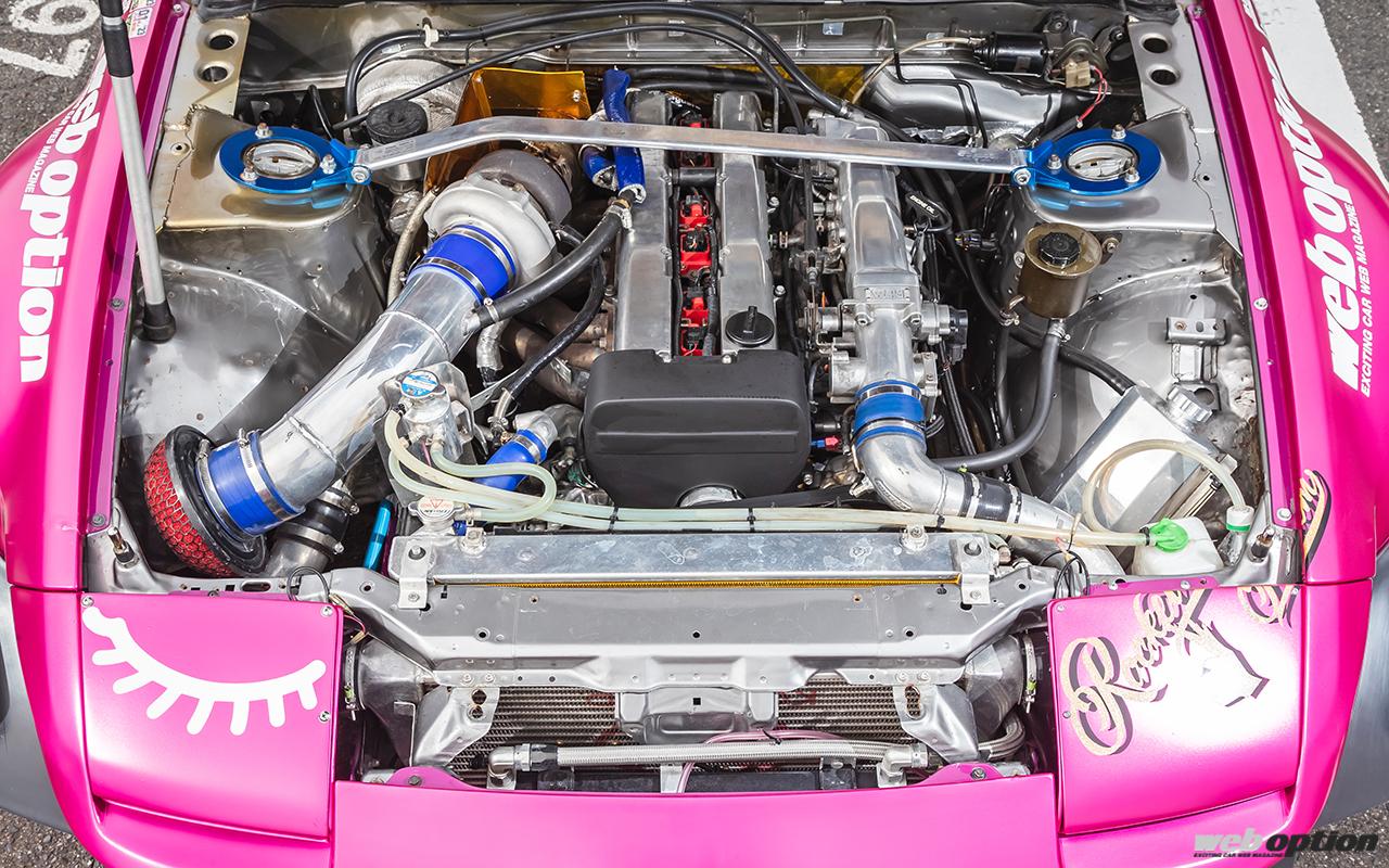 最強180SX列伝」競技ドリフト仕様として進化を続ける粟野如月