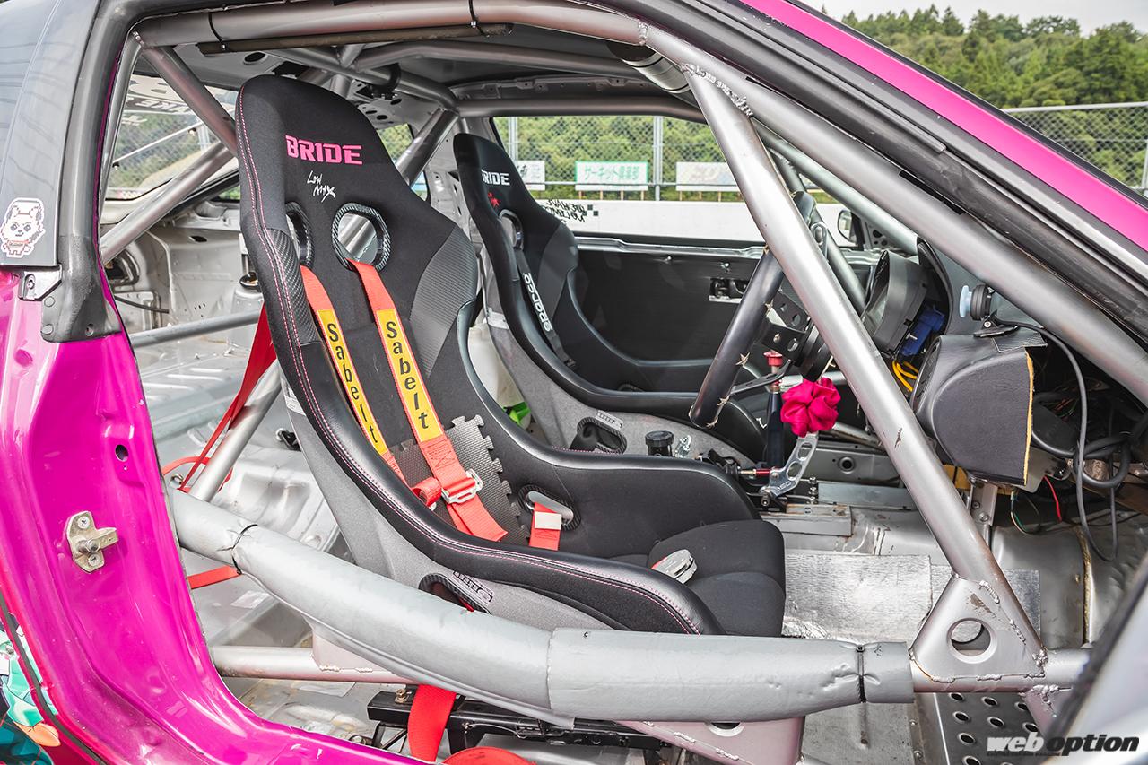 最強180SX列伝」競技ドリフト仕様として進化を続ける粟野如月