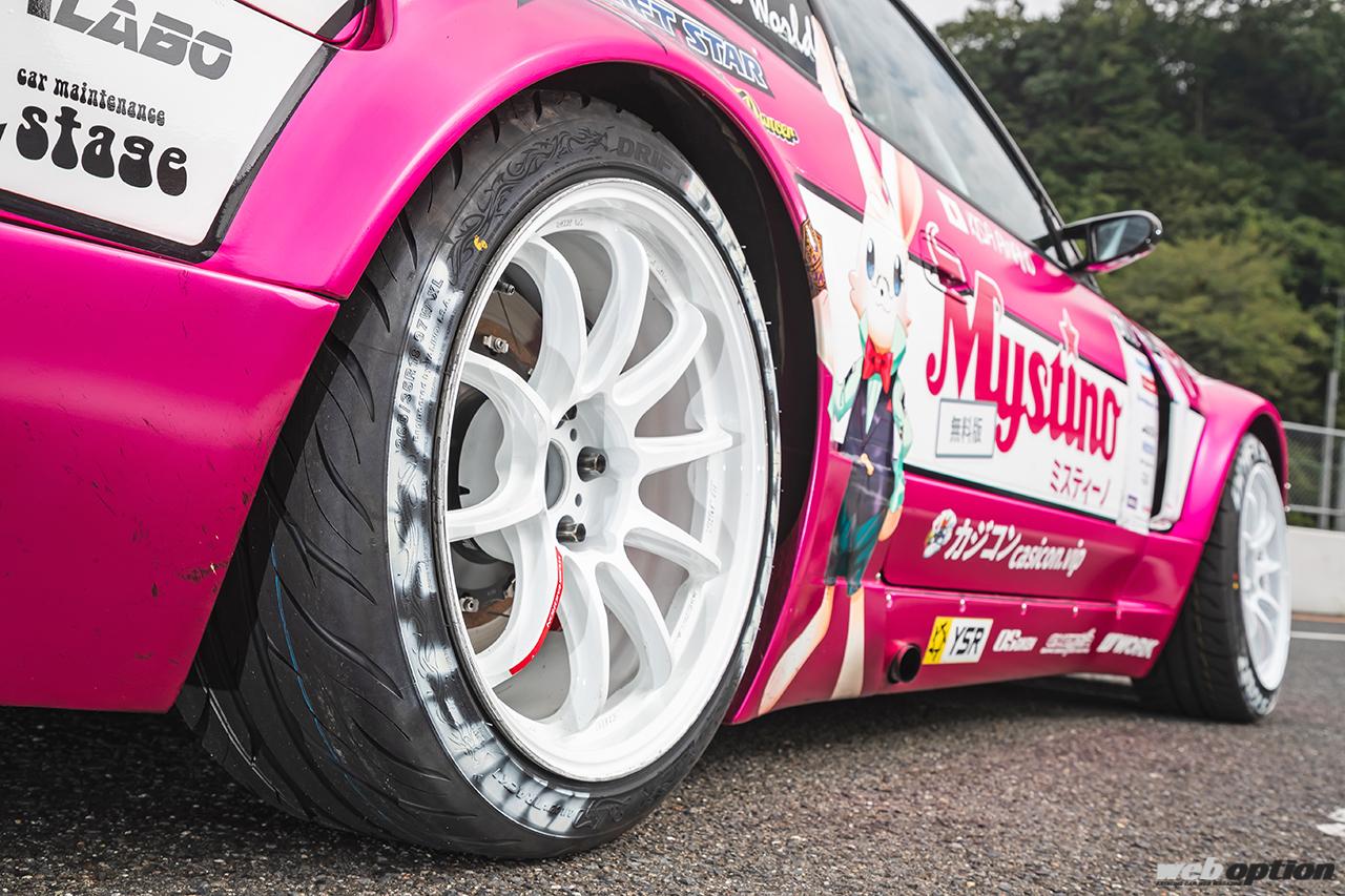 最強180SX列伝」競技ドリフト仕様として進化を続ける粟野如月