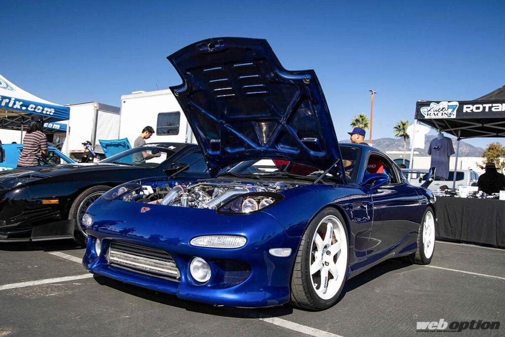 SA22Cベースの現役ラリーカーを捕獲！」世界最大のREイベント『セブン