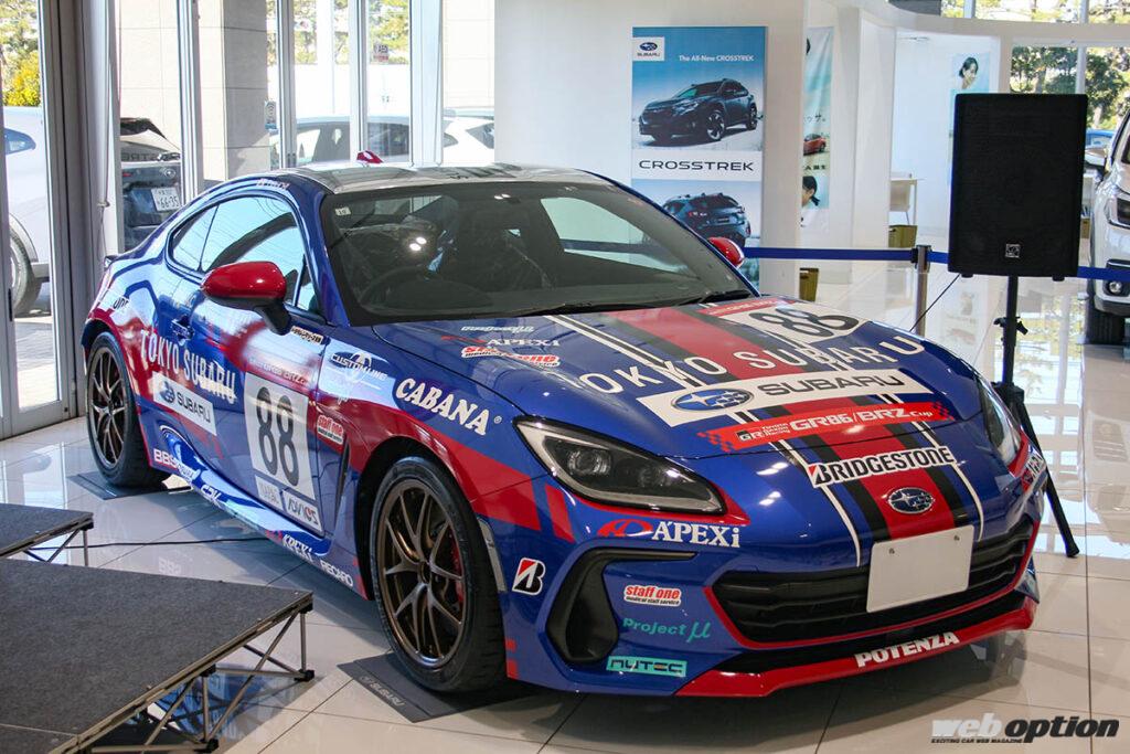 アペックスはD1GP黎明期を支えたFD3Sを出展！」井口卓人レプリカBRZの