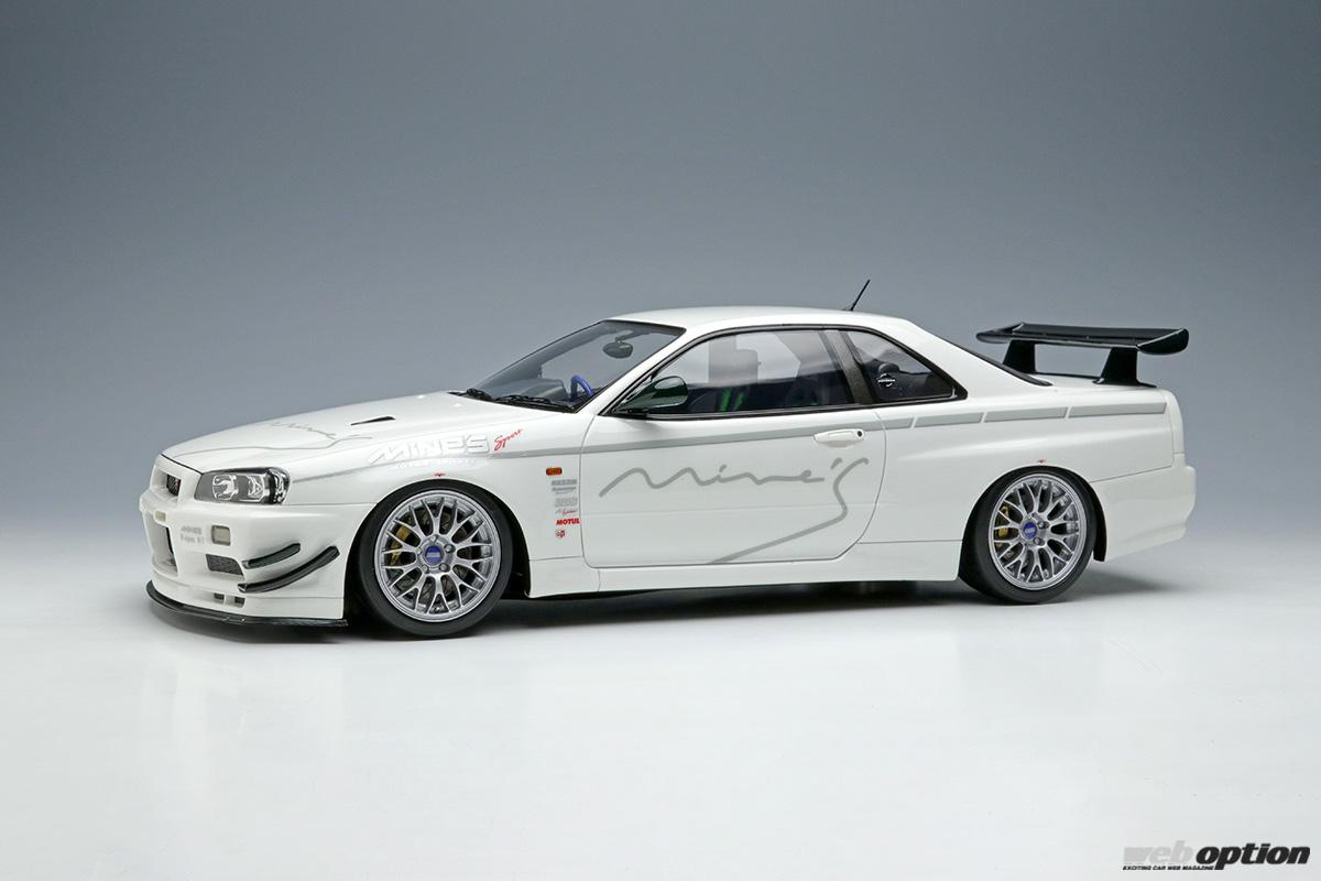 イグニッションモデル スカイラインGT-R Mine's R34 マインズ 1/43 IG Ignition Model Nissan Skyline GT-R GTR Mine's (R34
