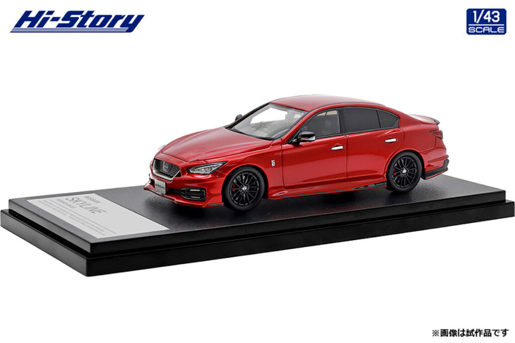 ハイストーリー　1/43 スカイライン400R 　カーマインレッド ハイストーリー 1/43 日産 スカイライン (400R 2019) カーマインレッド