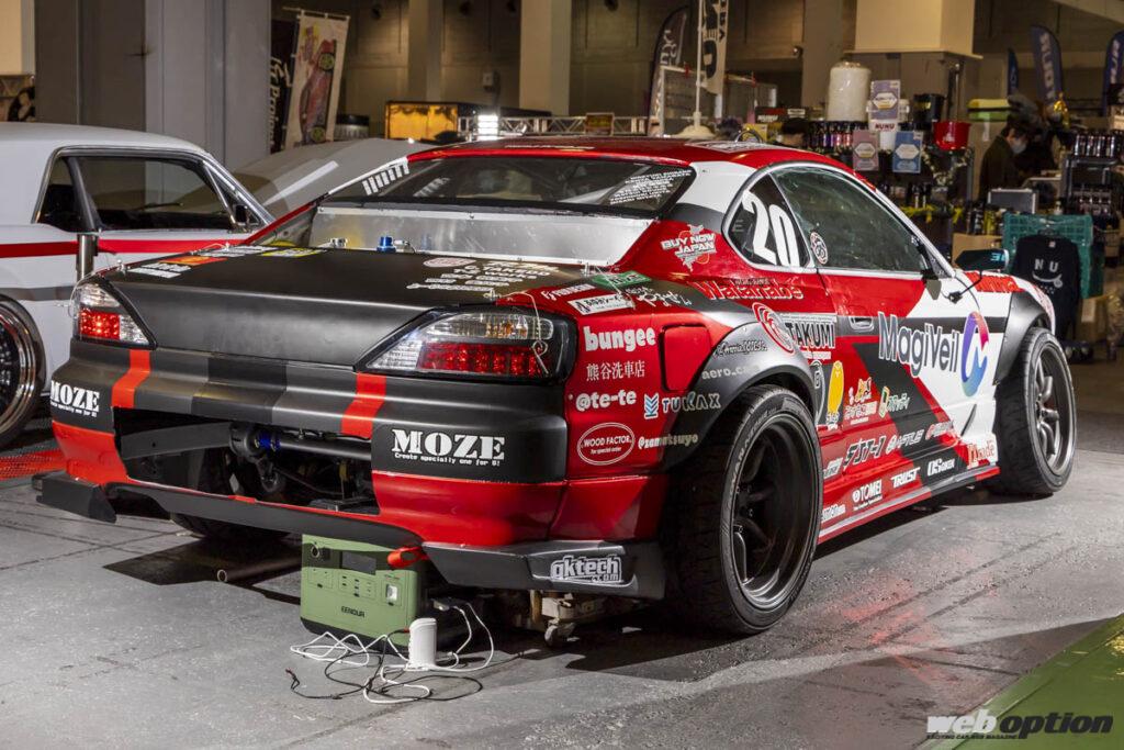 S30Z顔のS15シルビア!?」人気ユーチューバーの競技ドリフト攻略機に