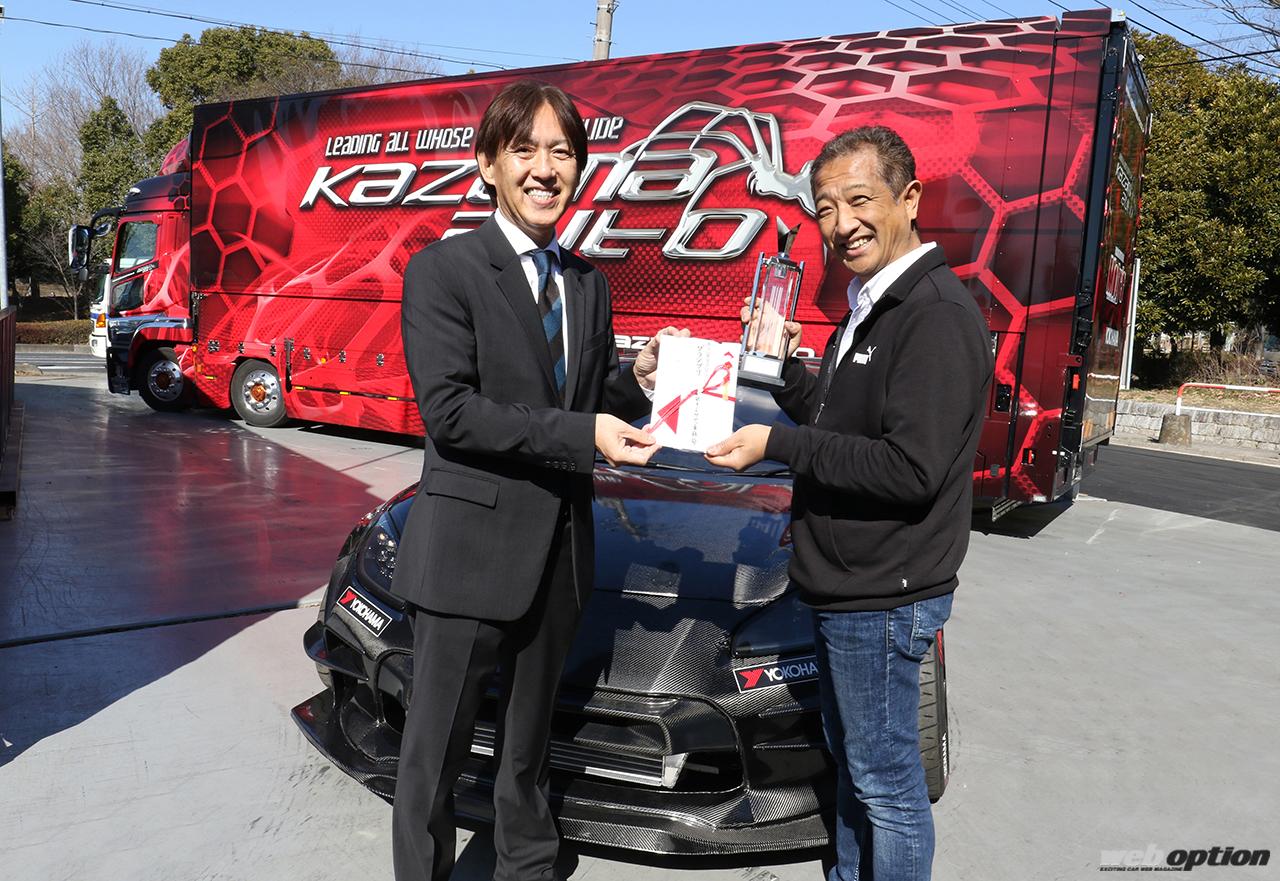 東京オートサロンでグランプリを獲ると100万円が貰えるんです
