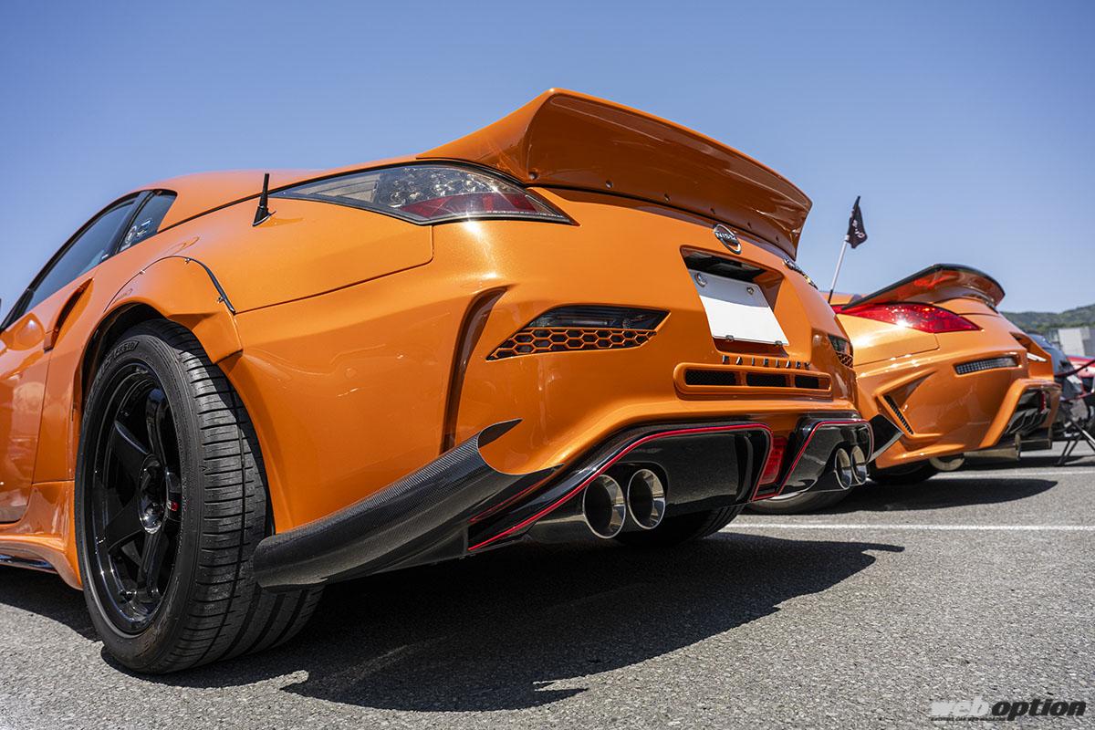 このフェアレディZ、独創的すぎる！ Z33にマーチのヘッドライトを移植